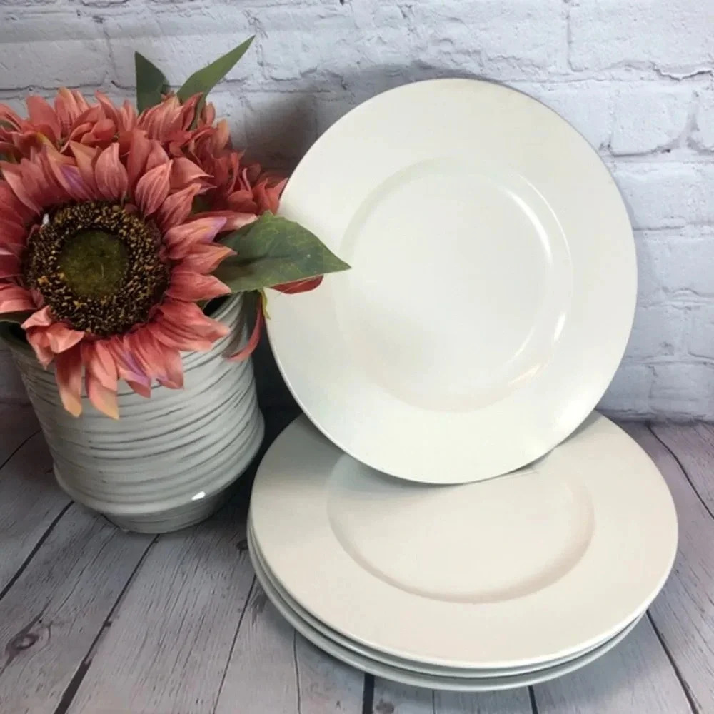 kate spade ♠️ larabee dot accent plate by lenox 4pc traditional neutral classic
